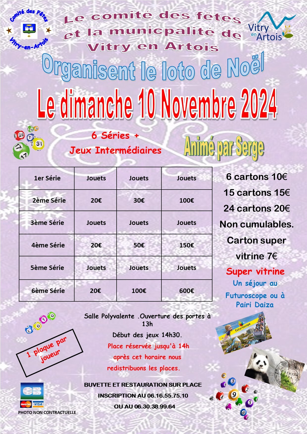 afffiche loto A4 2024