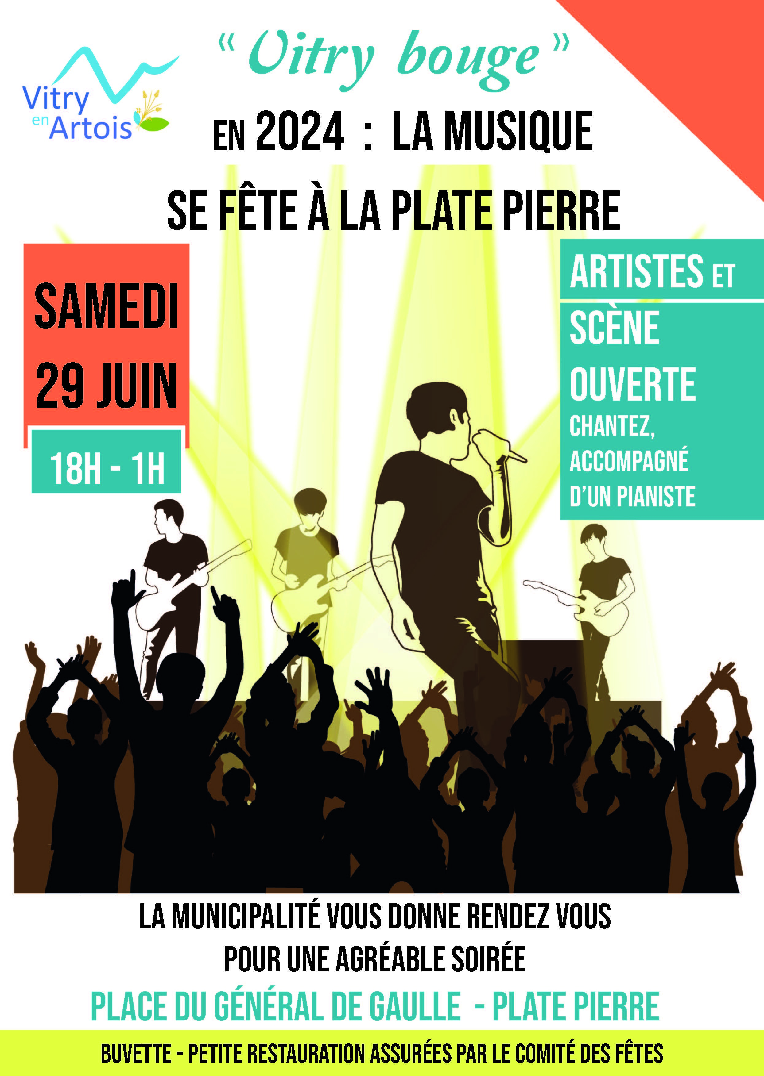 affiche fête de la musique 2024