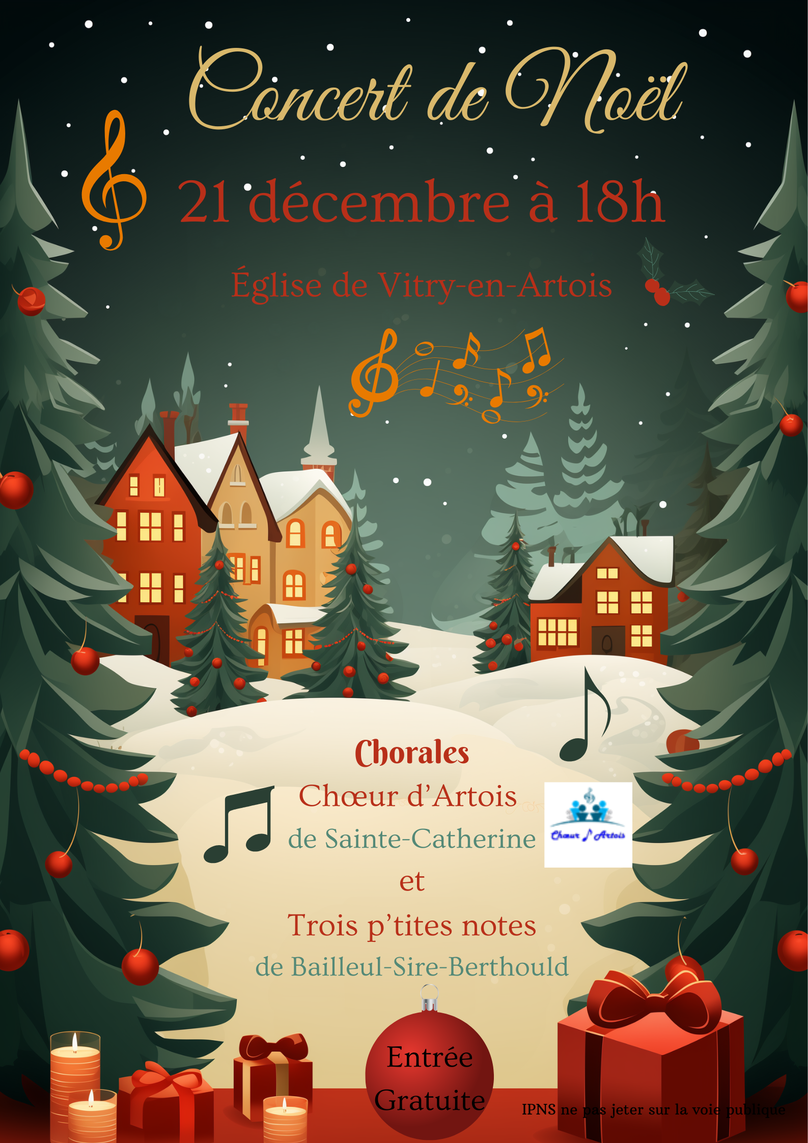 Concert de NOEL - Gaëtan